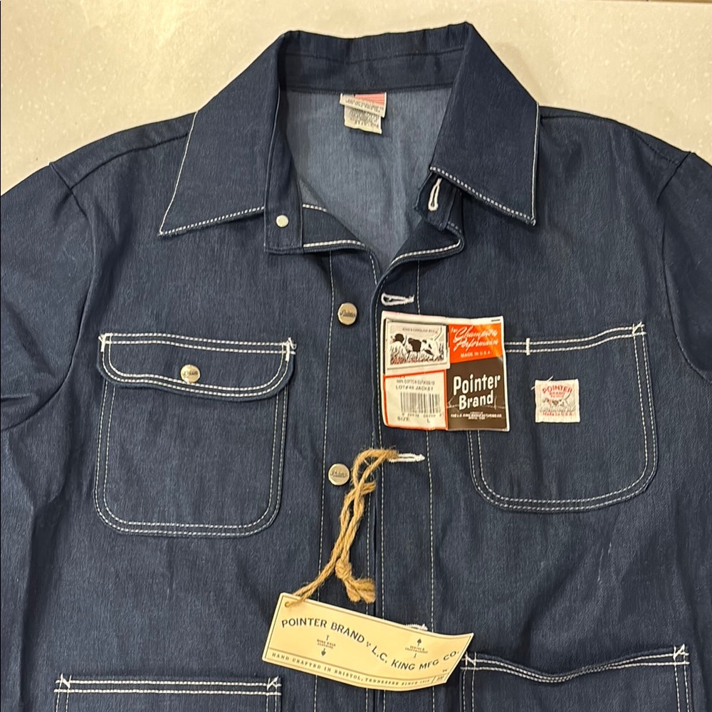 Men's L.C King Pointer chore coat